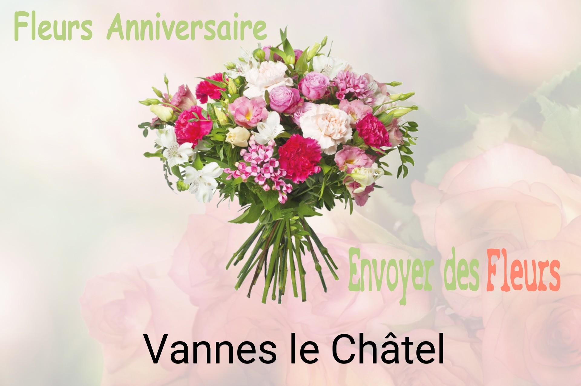 Bouquet de fleurs d’anniversaire livré à Vannes-le-Châtel